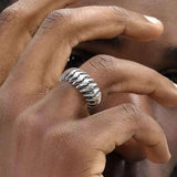 S925 Sterling Silver Lightning Wrap Adjustable Ring - AKAK BODYJEWELRY - ear - tunnel