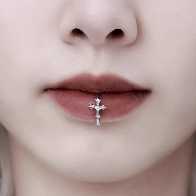 Sacred Lip Cuff S925 - AKAK BODYJEWELRY - ear - tunnel