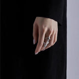 Scepter Fang Knuckle Ring - AKAK BODYJEWELRY - ear - tunnel