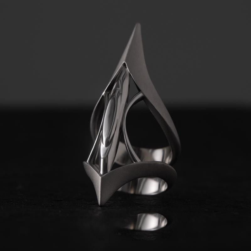Scepter Fang Knuckle Ring - AKAK BODYJEWELRY - ear - tunnel