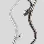 Serpentine Gleam Earrings - AKAK BODYJEWELRY - ear - tunnel