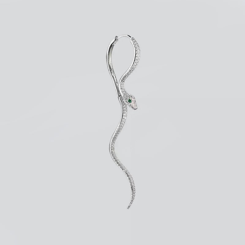 Serpentine Gleam Earrings - AKAK BODYJEWELRY - ear - tunnel