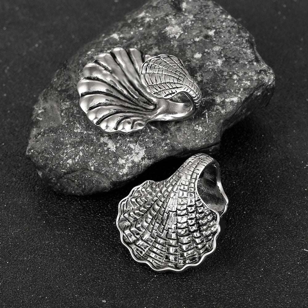 Sirena Shell Ear Weights - AKAK BODYJEWELRY - ear - tunnel