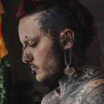 Sirena Shell Ear Weights - AKAK BODYJEWELRY - ear - tunnel