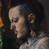 Sirena Shell Ear Weights - AKAK BODYJEWELRY - ear - tunnel