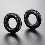 Steel Pulse Ear Weights - AKAK BODYJEWELRY - ear - tunnel