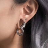 Steel Pulse Ear Weights - AKAK BODYJEWELRY - ear - tunnel