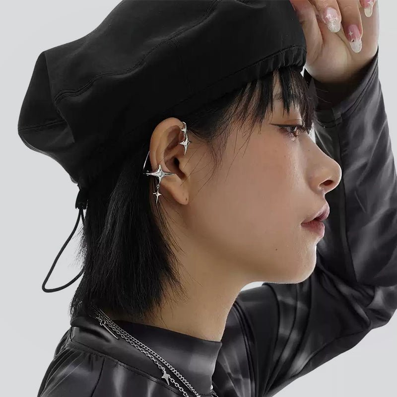 Stellar Radiance Ear Cuff - AKAK BODYJEWELRY - ear - tunnel
