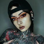 Strange Flower Zircon S925 Silver Ear Gauge Tunnel (2Pcs) - AKAK BODYJEWELRY - ear - tunnel