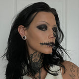 Straw Dream Moissanite 14K Ear Gauge Tunnel (2Pcs) - AKAK BODYJEWELRY - ear - tunnel