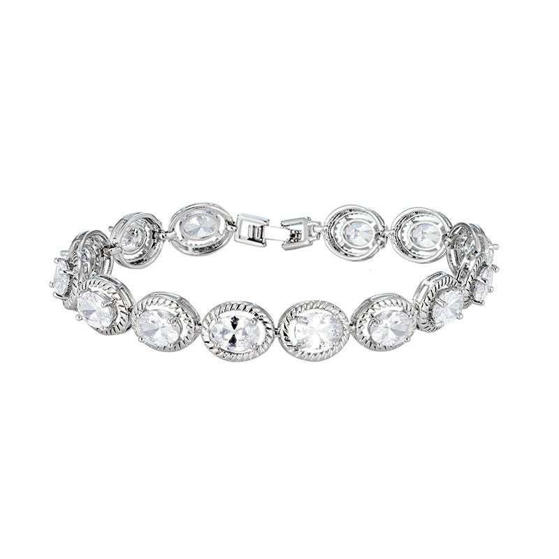 Sugar Cube Color Zircon Bracelet - AKAK BODYJEWELRY - ear - tunnel