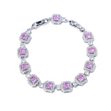 Sugar Cube Multicolor Zircon Bracelet - AKAK BODYJEWELRY - ear - tunnel