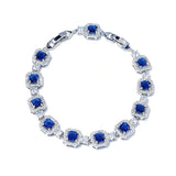 Sugar Cube Multicolor Zircon Bracelet - AKAK BODYJEWELRY - ear - tunnel