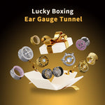 Surprise Lucky Box | Ear Gauge Tunnel - AKAK BODYJEWELRY - ear - tunnel