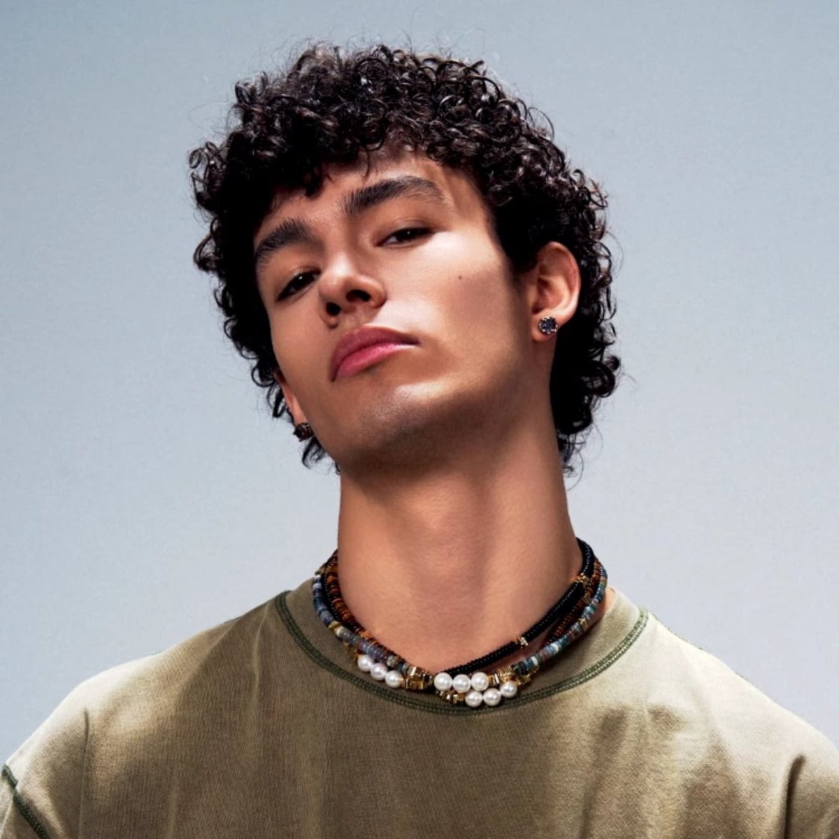 Terra Gem Pearl Harmony Chain Necklace - AKAK BODYJEWELRY - ear - tunnel