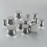 Titanium Dome Ear Tunnel Plug (2Pcs) - AKAK BODYJEWELRY - ear - tunnel