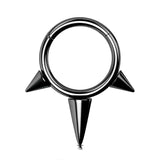 Tricuspid Nose Piercing - AKAK BODYJEWELRY - ear - tunnel