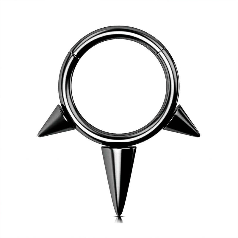 Tricuspid Nose Piercing - AKAK BODYJEWELRY - ear - tunnel