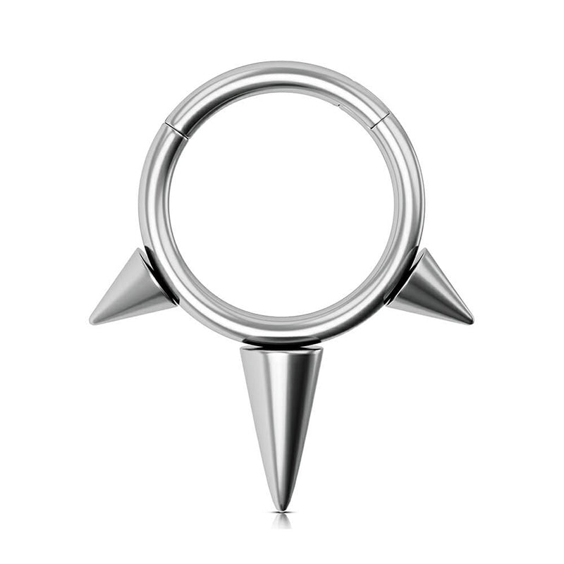 Tricuspid Nose Piercing - AKAK BODYJEWELRY - ear - tunnel