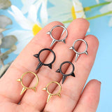 Tricuspid Nose Piercing - AKAK BODYJEWELRY - ear - tunnel