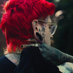 Tungsten Steel Black Moissanite Stars Shining Ear Gauge Tunnel(2pcs) - AKAK BODYJEWELRY - ear - tunnel