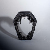 Tungsten Steel Coffin Fang Ear Gauge Tunnel (2Pcs) - AKAK BODYJEWELRY - ear - tunnel