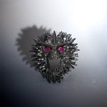 Tungsten Steel Moissanite Alien Reborn Ear Gauge Tunnel(2pcs) - AKAK BODYJEWELRY - ear - tunnel