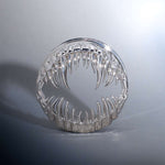 Tungsten Steel Venomous Maw Ear Gauge Tunnel(2Pcs) - AKAK BODYJEWELRY - ear - tunnel