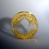 Tungsten Steel Venomous Maw Ear Gauge Tunnel(2Pcs) - AKAK BODYJEWELRY - ear - tunnel