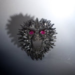 Tungsten Steel Zircon Alien Reborn Ear Gauge Tunnel(2pcs) - AKAK BODYJEWELRY - ear - tunnel