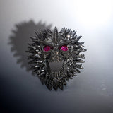 Tungsten Steel Zircon Alien Reborn Ear Gauge Tunnel(2pcs) - AKAK BODYJEWELRY - ear - tunnel