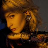 Vampire Guardian Tungsten Steel Ear Gauge Tunnel (2Pcs) - AKAK BODYJEWELRY - ear - tunnel