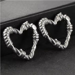 Venom Heart Ear Weights - AKAK BODYJEWELRY - ear - tunnel