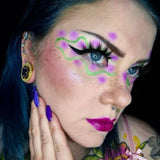 Violet Crown 14K Zircon Ear Gauge Tunnel (2Pcs) - AKAK BODYJEWELRY - ear - tunnel