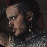 Void Relic Ear Weights - AKAK BODYJEWELRY - ear - tunnel