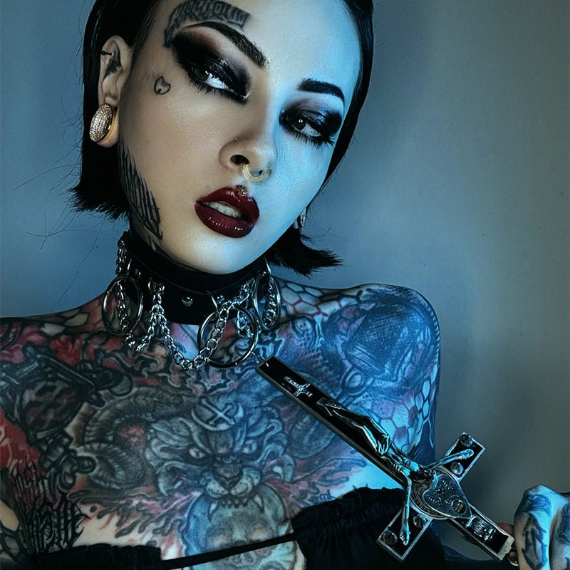 Yellow Zircon 14K Gold Stars Shining Tunnel(2Pcs) - AKAK BODYJEWELRY - ear - tunnel