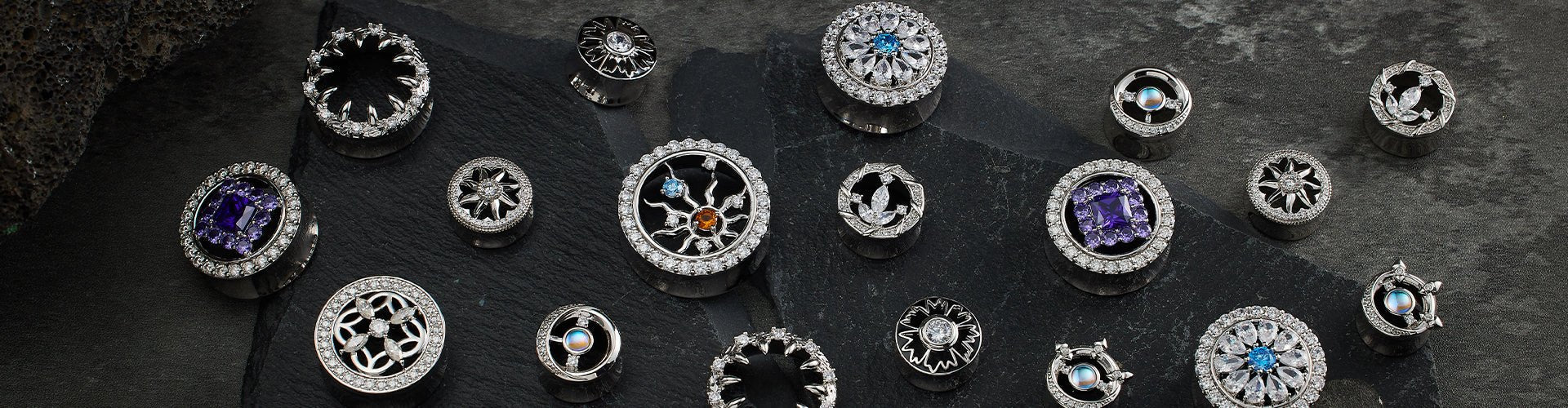Silver Ear Tunnel - AKAK BODYJEWELRY