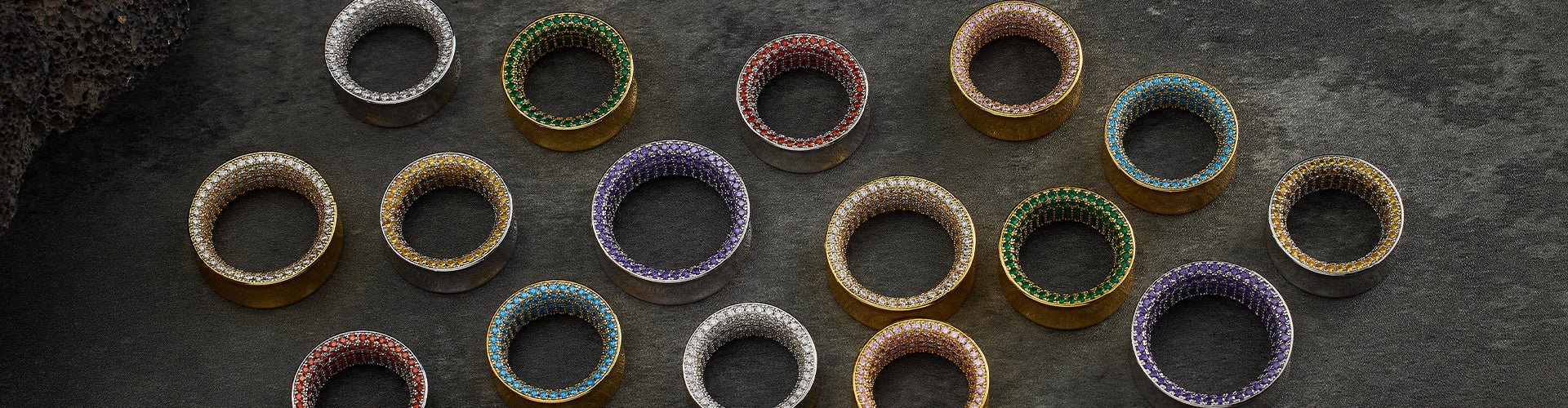 White Gold Ear Tunnel - AKAK BODYJEWELRY
