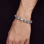 Sugar Cube Color Zircon Bracelet