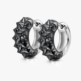 S925 Silver Reverse-Set Moissanite Earrings