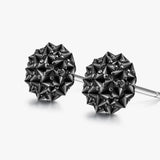 S925 Silver Reverse-Set Moissanite Stud Earrings