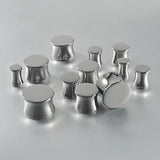 Titanium Dome Ear Tunnel Plug (2Pcs)
