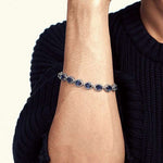 Sugar Cube Color Zircon Bracelet