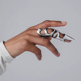 Ethereal Pearl Knuckle Ring