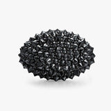 Reverse-Set Black Moissanite Signet Ring