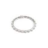 S925 Silver Moissanite Love Chain