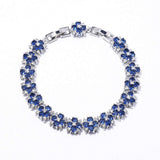 Snowflake Multicolor Zircon Bracelet