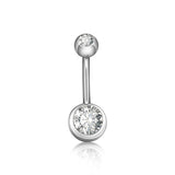 Czech Crystal Brow Barbell 1pc