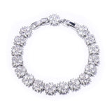 Snowflake Multicolor Zircon Bracelet