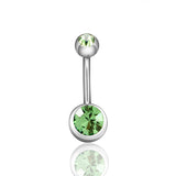 Czech Crystal Brow Barbell 1pc